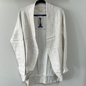 Eileen Fisher Women's Cream Cardigan Sweater tag removed